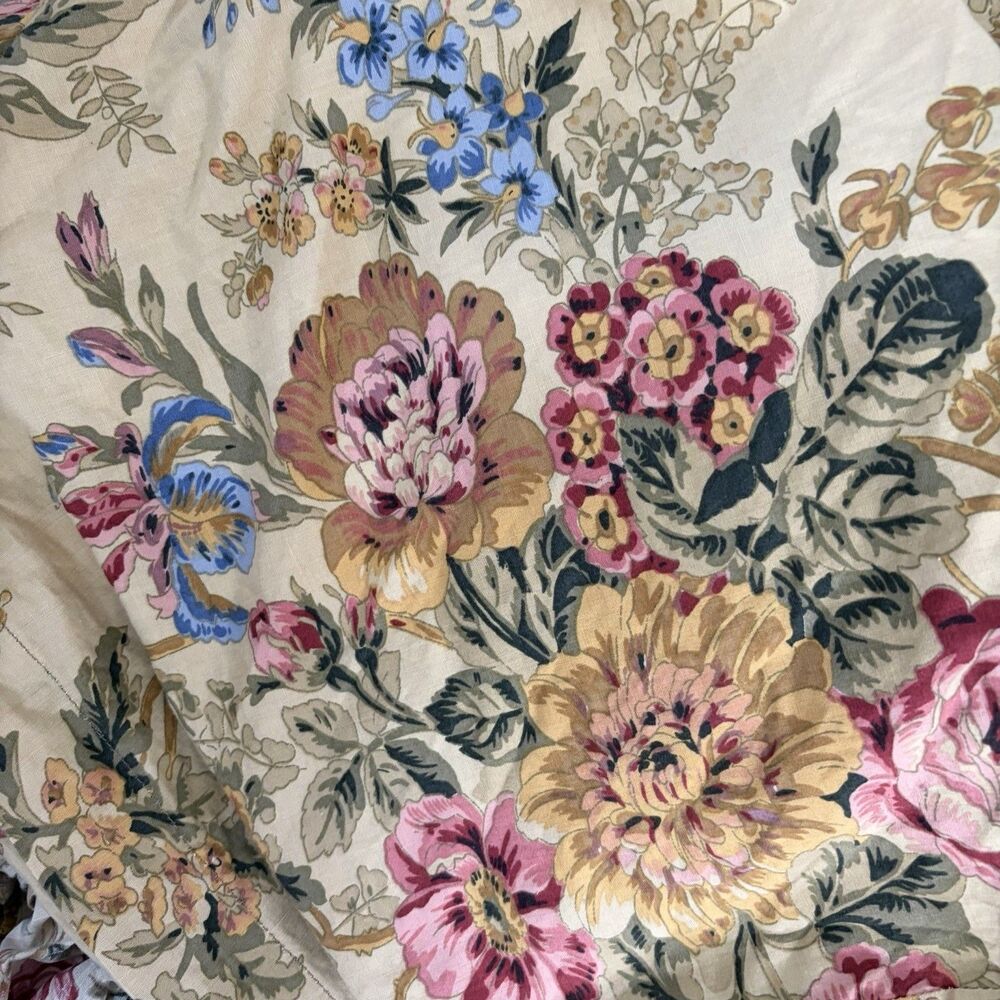 Lauren Ralph Lauren Astor Set Floral Bedding Duvet Cover Case Bedskirt Vintage